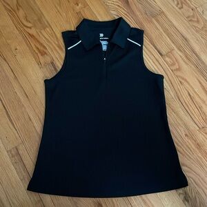 Collared workout tank